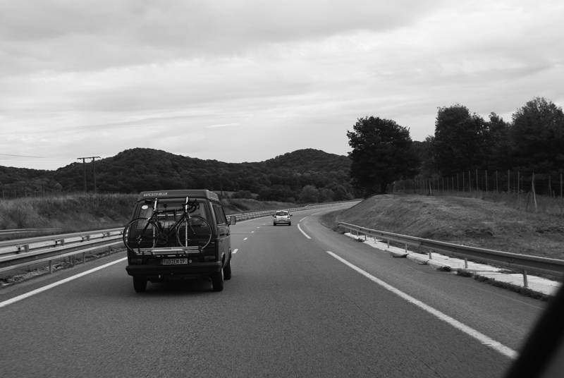 Ale poslední už je dostřihnutej a valíme domů... a tihle nás předjeli