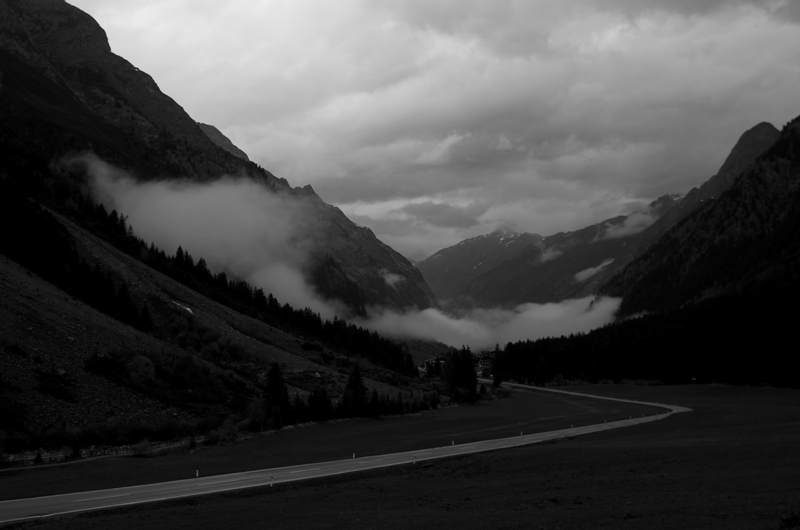 Ráno, na cestu domů..