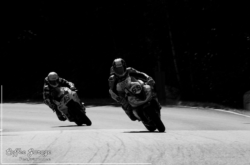 Letošní finalisté celýho šampionátu v kategorii Supersport... Marek Červený a Petr Najman..