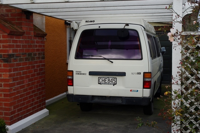 Takhle tam stála... Toyota se střechou Reimo